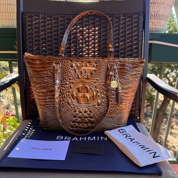 Brahmin Handbags - 💕NWT Brahmin  Medium Asher Cappuccino Solid Melbourne Tote